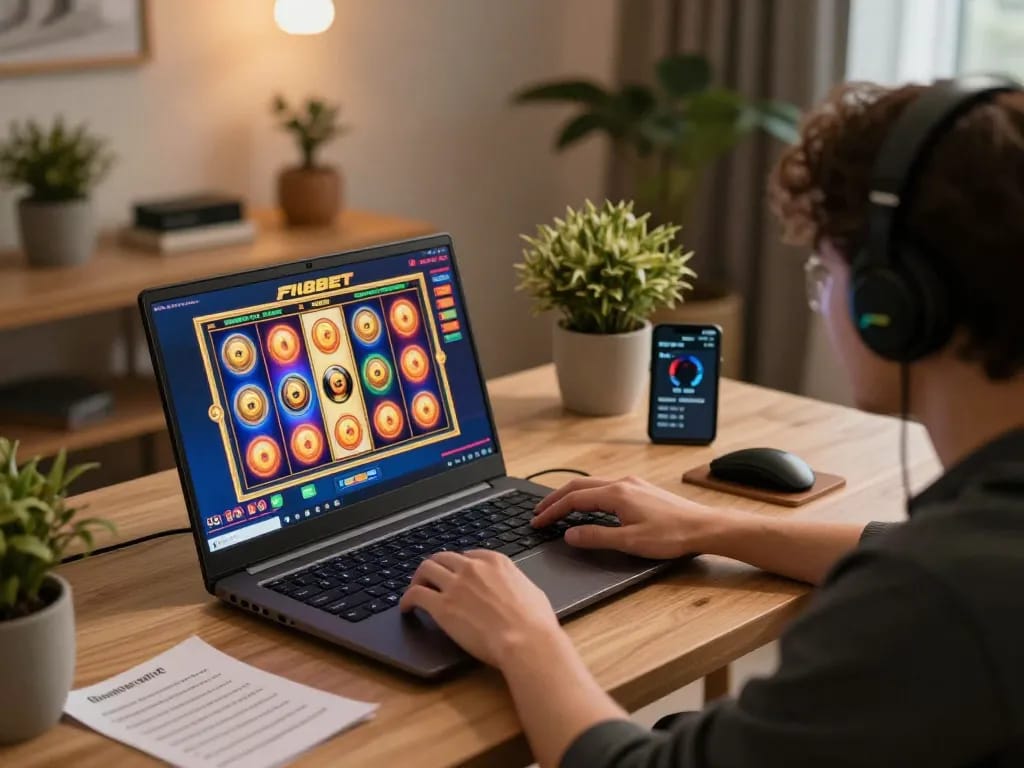Engage in thrilling gameplay of F168BET at home for exciting online gaming experience.