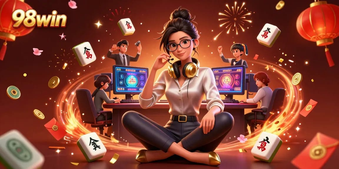 Experience thrilling gaming at 98win with vibrant visuals and engaging casino elements.