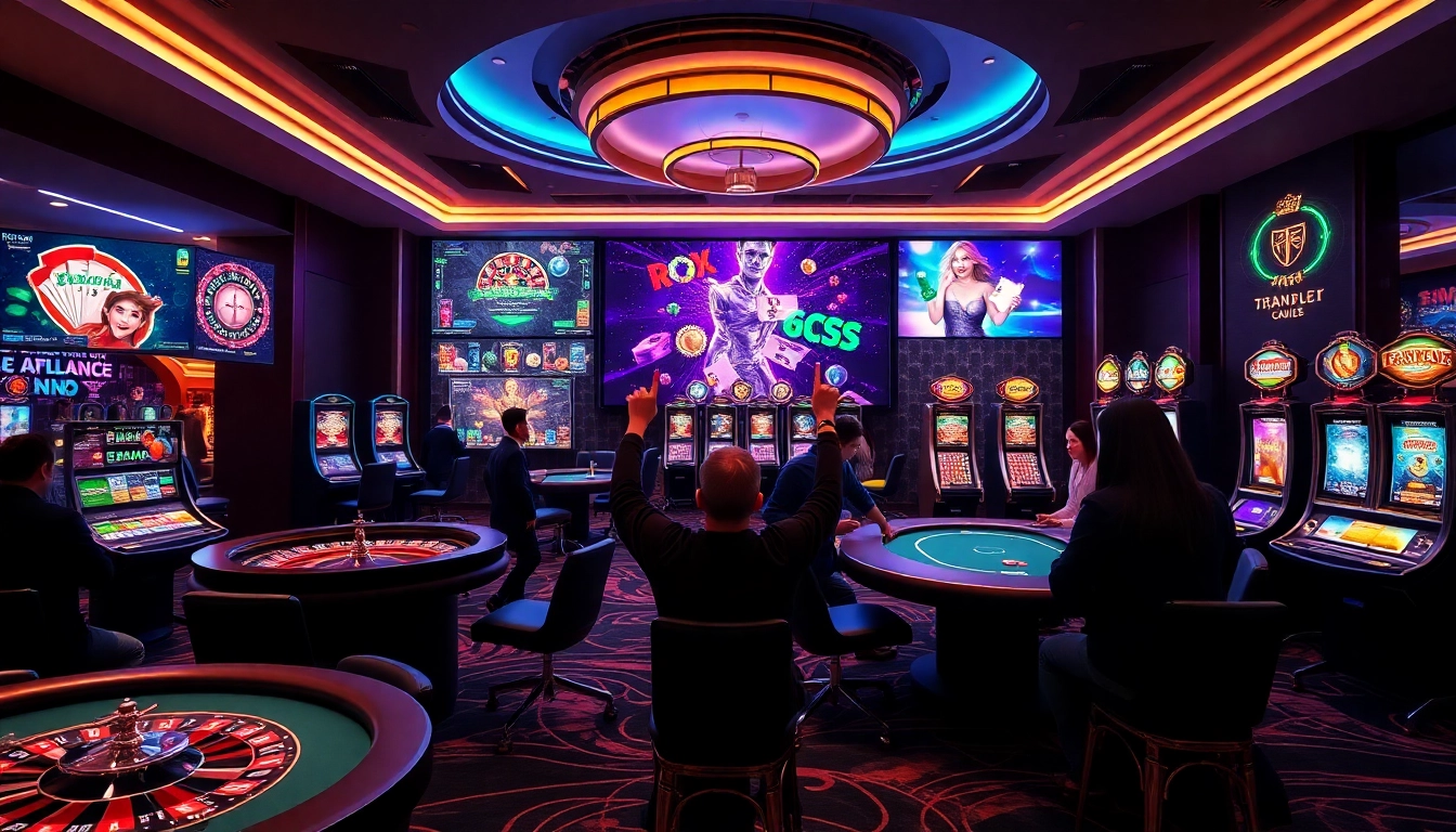 Engage in thrilling gameplay at Trang chủ 888VND with vibrant casino visuals.