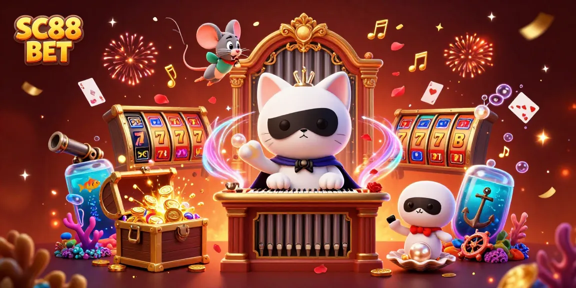 Engage with SC88 BET's thrilling slot experience amid a vibrant casino scene full of excitement.