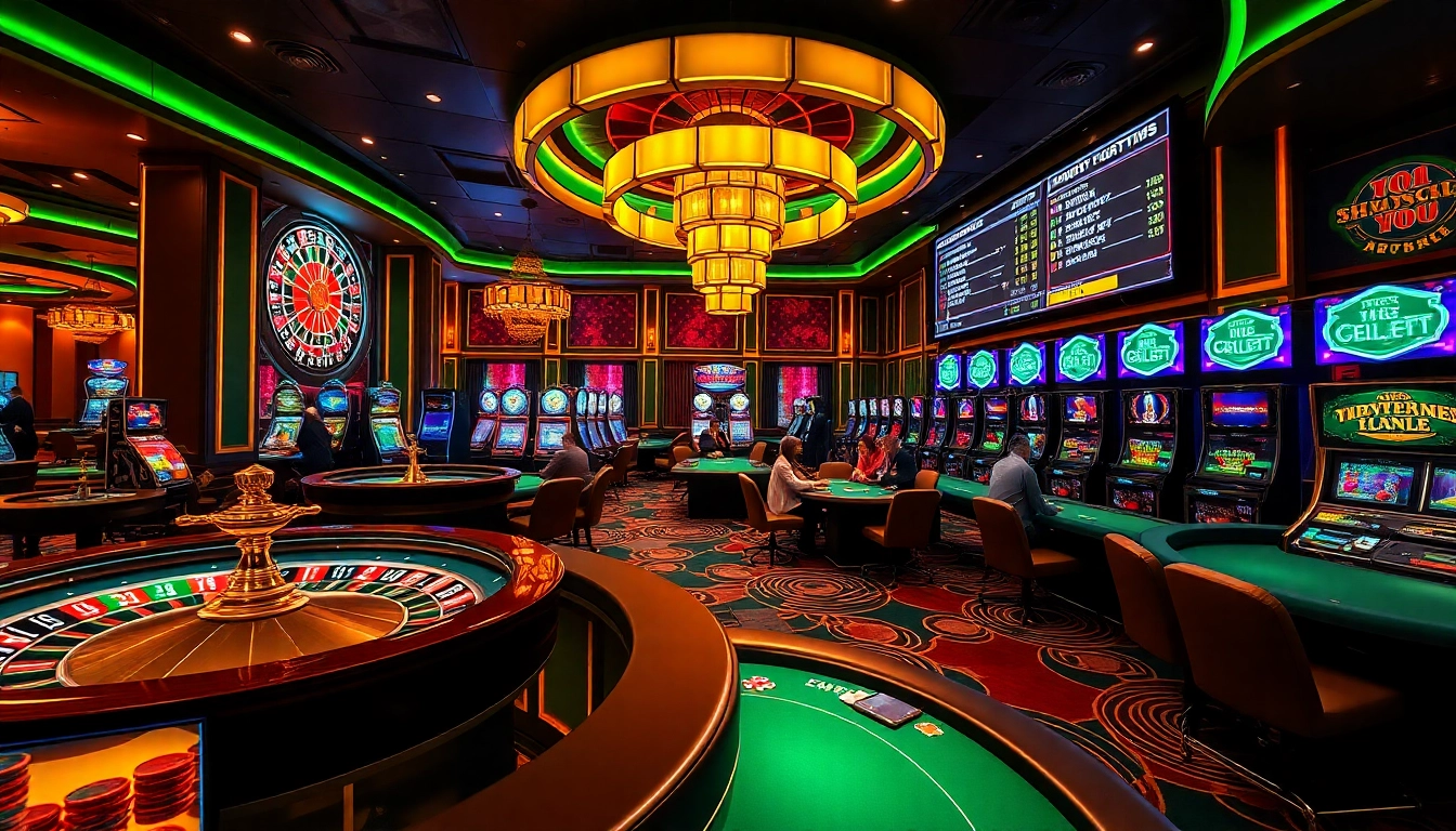 Experience the excitement of TR88 with lively casino tables, slot machines, and poker games.