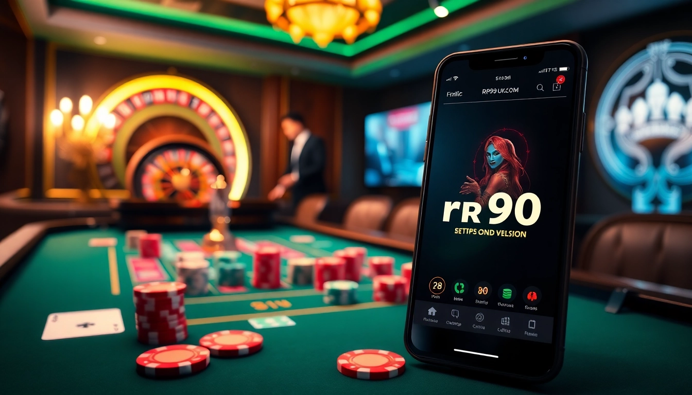 Experience thrilling gambling action at https://rr99.uk.com/ with vibrant poker chips and roulette excitement.