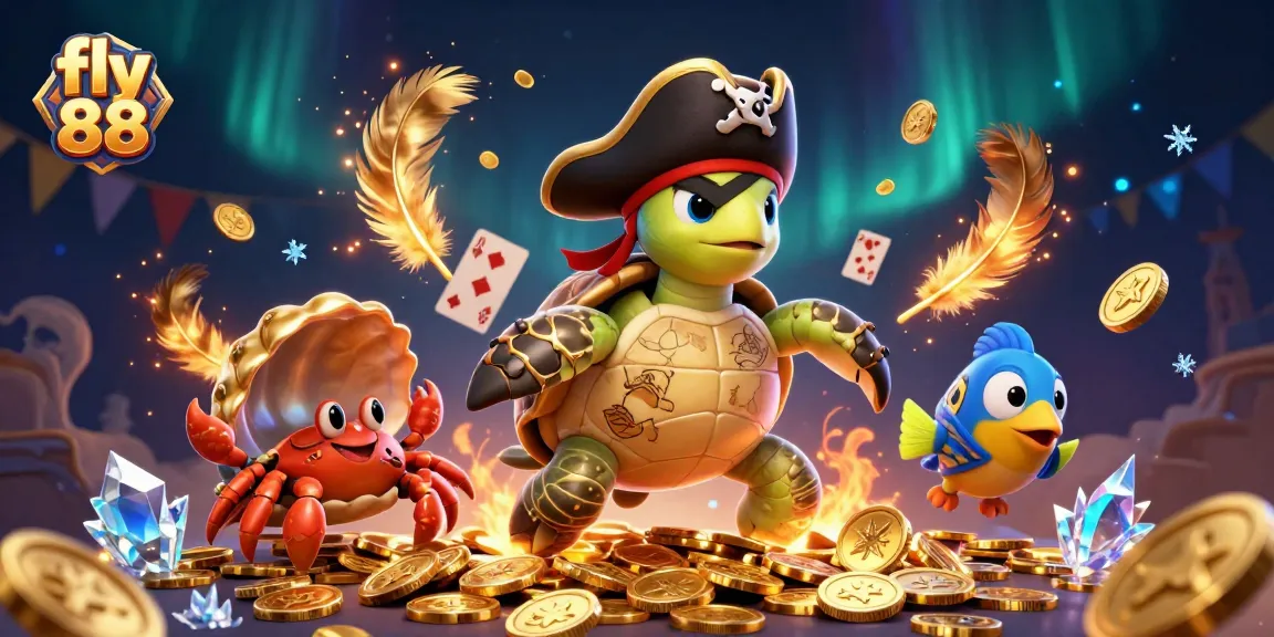 Experience thrilling wins with fly 88 and vibrant colors in a dynamic casino scene.