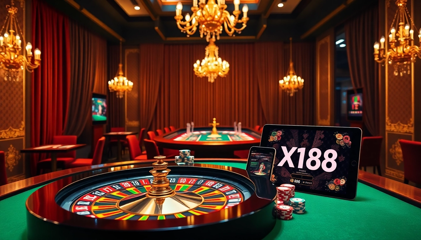 Experience the excitement of gambling at Xin88 with modern casino vibes and luxurious atmosphere.