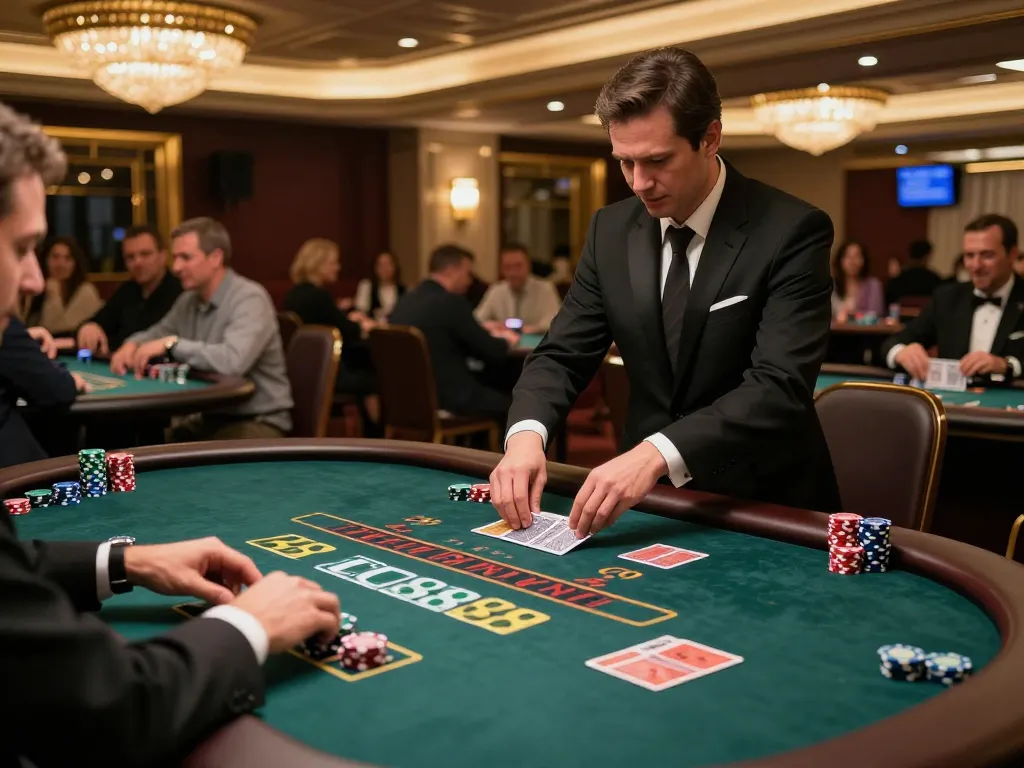 Players engaging in strategy at the live dealer blackjack table at LC88 casino, showcasing dynamic gameplay.