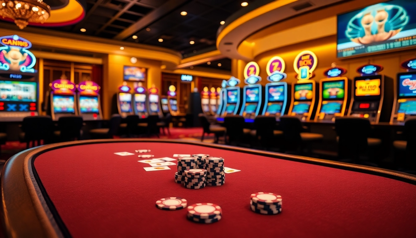 Experience the thrill of casino gaming at https://go88app.cn.com/ with vibrant slot machines and poker tables.