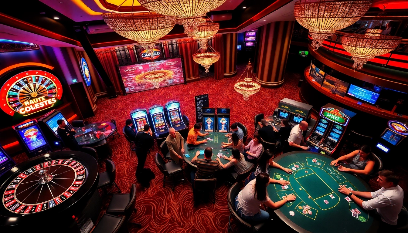 Experience vibrant casino excitement at https://8day.reisen/ with players enjoying thrilling games.