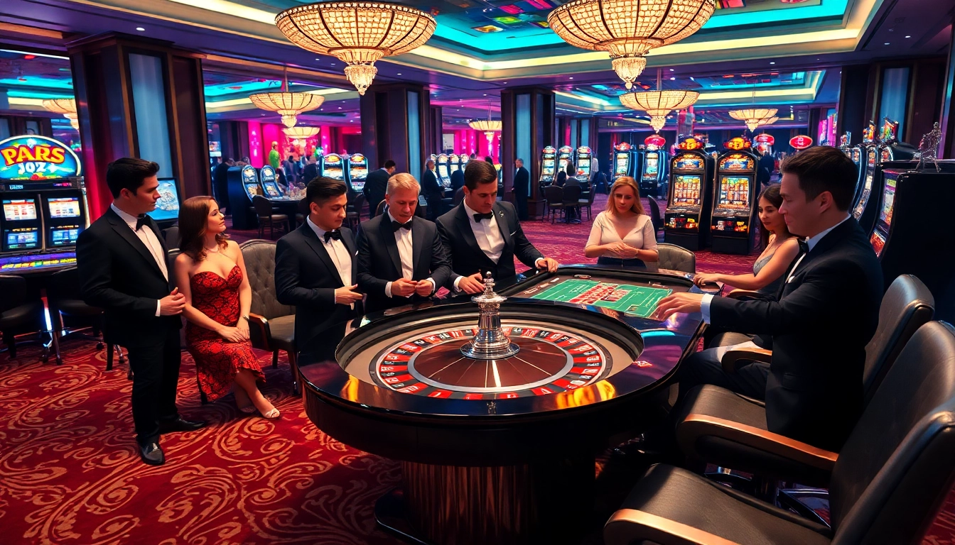 Experience the thrilling atmosphere of rr88 có uy tín không with professional players at a high-stakes casino table.