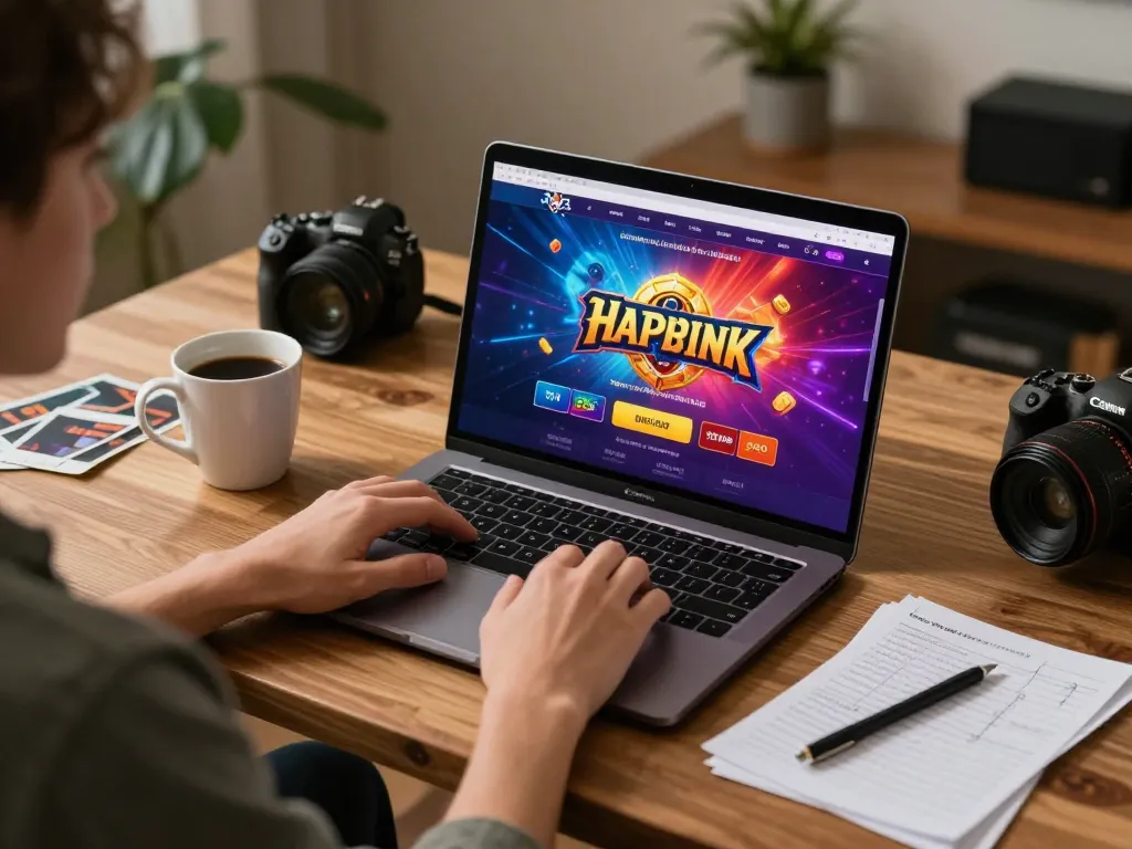Engaging online casino gameplay experience on laptop discussing F168s gaming strategies.