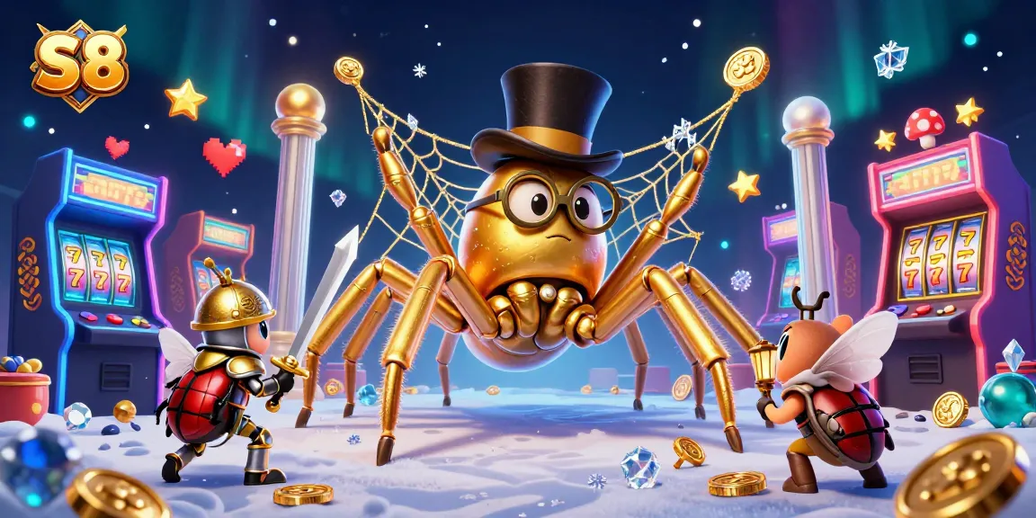 S 8 invites players to experience thrilling slots with vibrant characters in a magical casino setting.