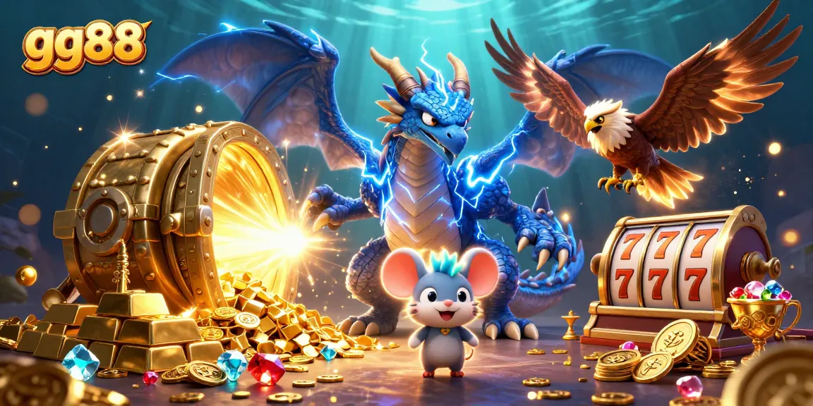 Experience thrilling gameplay with gg88 as powerful characters explore a treasure-filled casino world.
