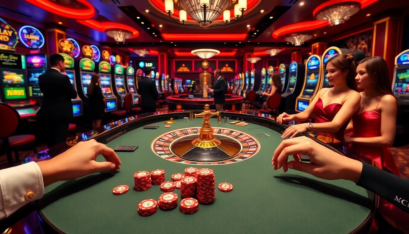 Experience the thrill of gambling at uu88vn.za.com with exciting casino games and vibrant atmosphere.