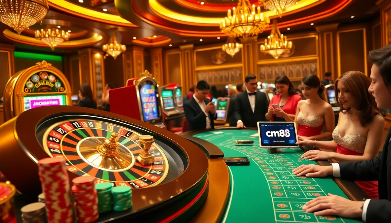 Experience thrilling wins at cm88 with vibrant casino games and engaging atmosphere.