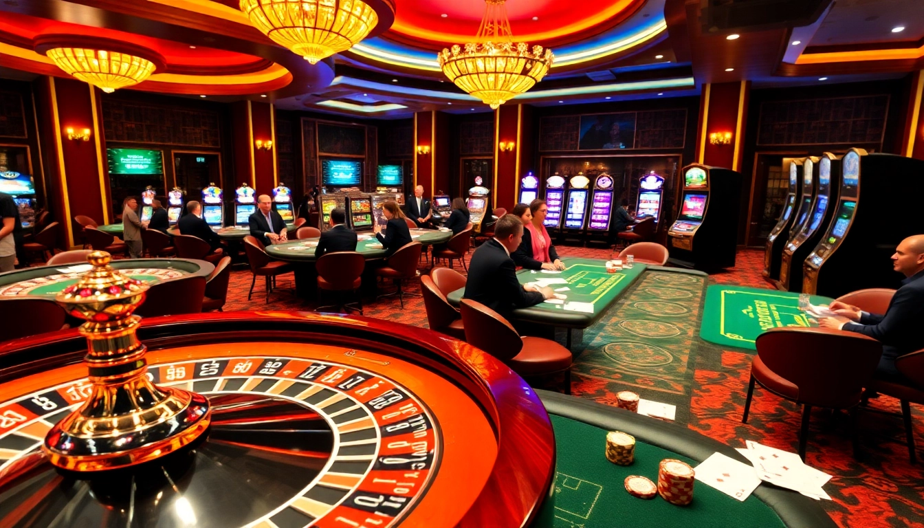 Experience thrilling online gambling at https://tg88a.me/ with vibrant casino scenes and engaging players.