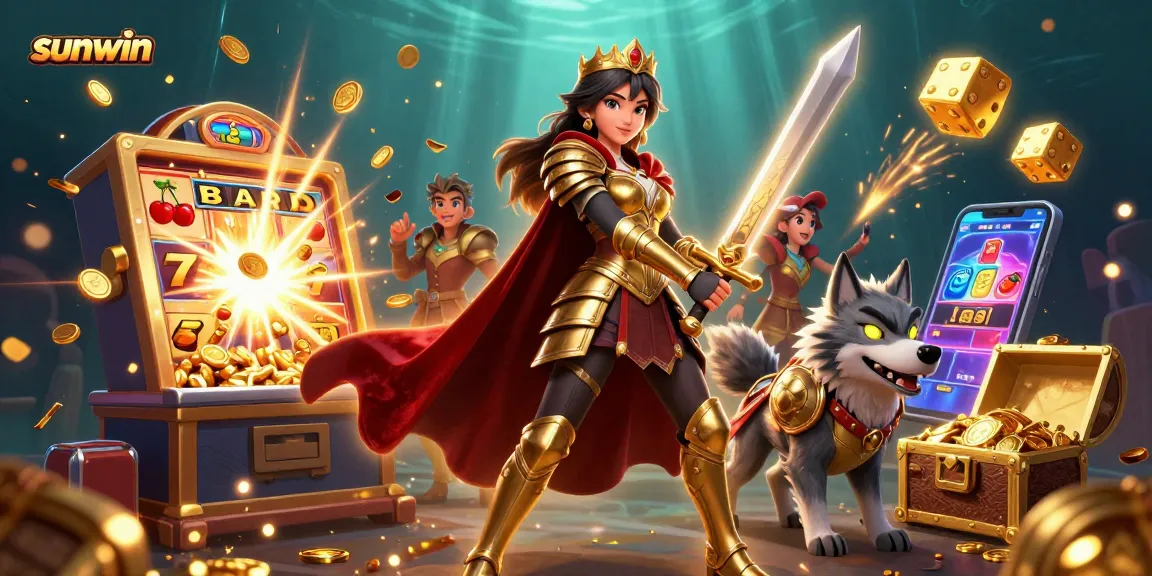 Spin the slots at sunwin and enjoy a thrilling jackpot experience with dynamic 3D casino elements.