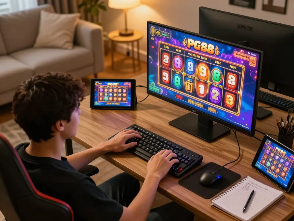 Enjoy engaging gameplay and big wins at PG88 casino in a cozy home setting