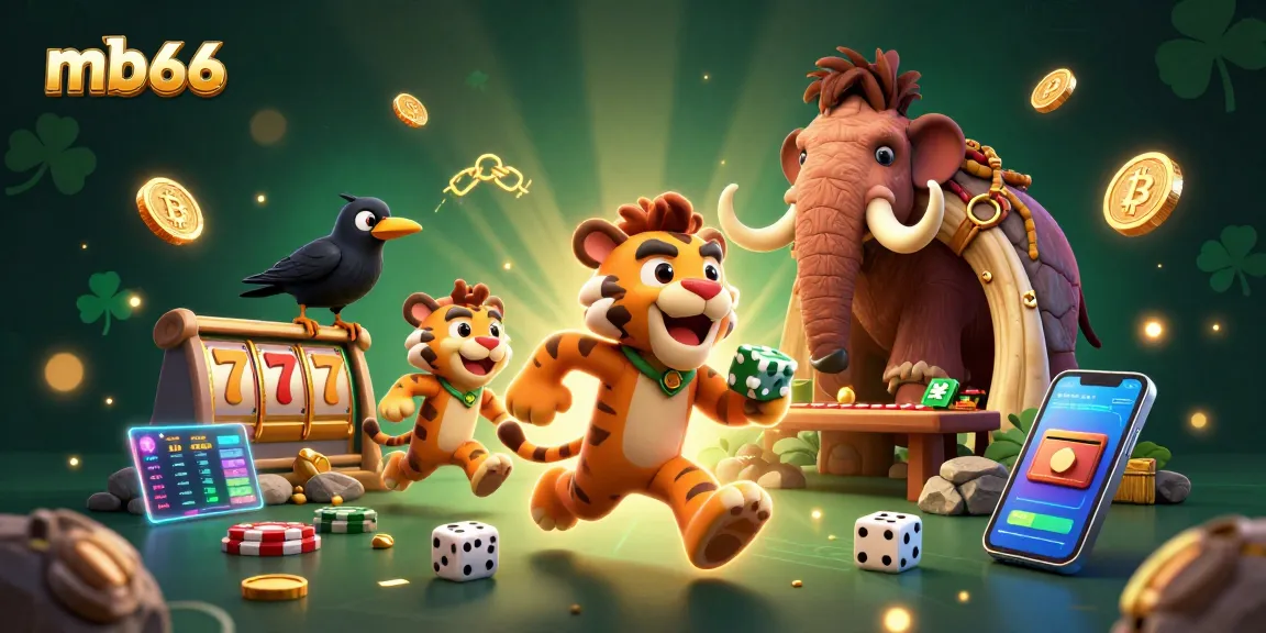 Experience thrilling action at mb66 featuring a prehistoric casino with adventures in digital gaming.