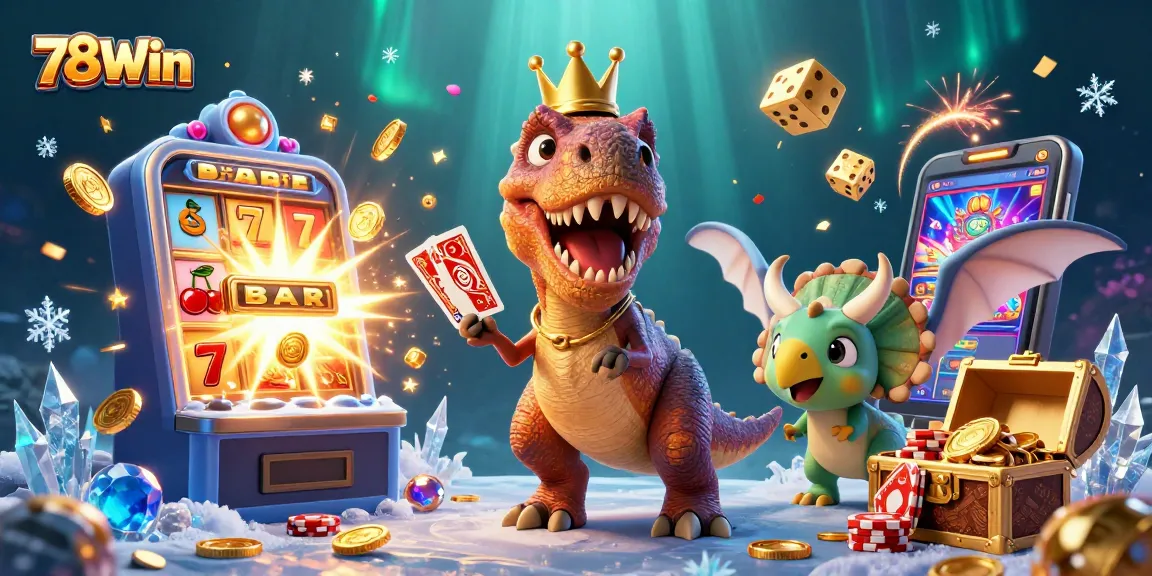 Experience fun and excitement as 78Win transforms the gaming world with colorful characters and vibrant jackpots!