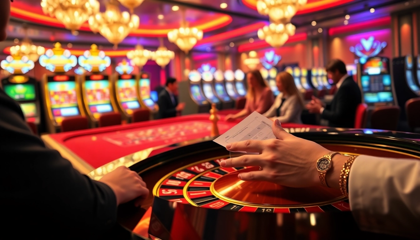Experience the luxury of online gaming at sc88e.com with a vibrant casino atmosphere.