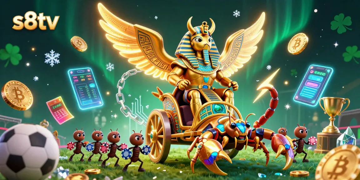 Engage with thrilling sports betting action at s8tv, featuring dynamic 3D characters and gambling elements.