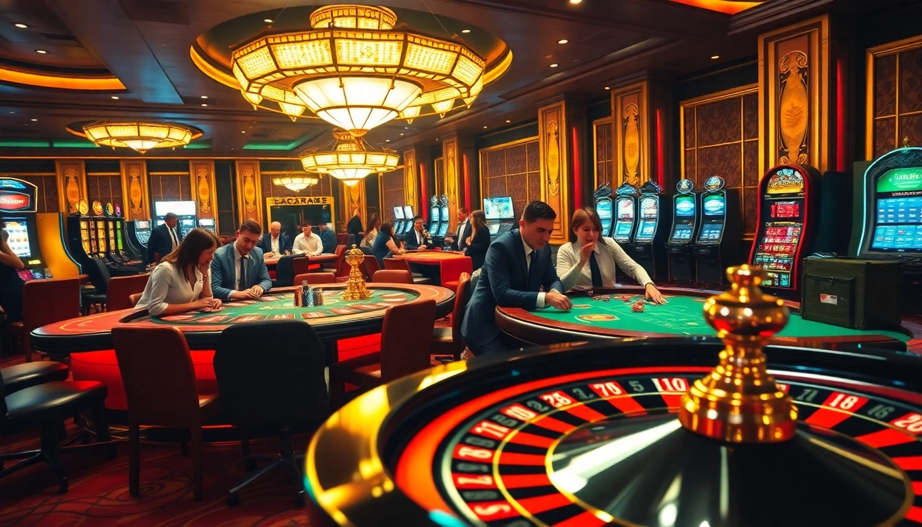 Experience thrilling gameplay at https://s8s.reviews/ with vibrant casino tables and engaging players.