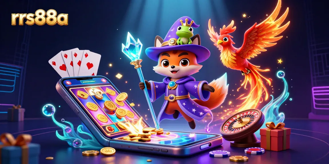 Engage with rrs88a in an enchanting 3D casino universe featuring wizardry and vibrant gaming elements.