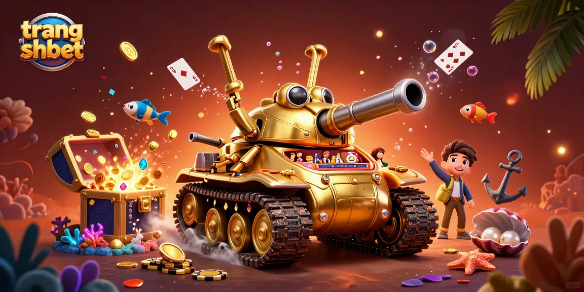 Experience high-stakes gaming at trang shbet's vibrant casino illustration full of dynamic characters and action.