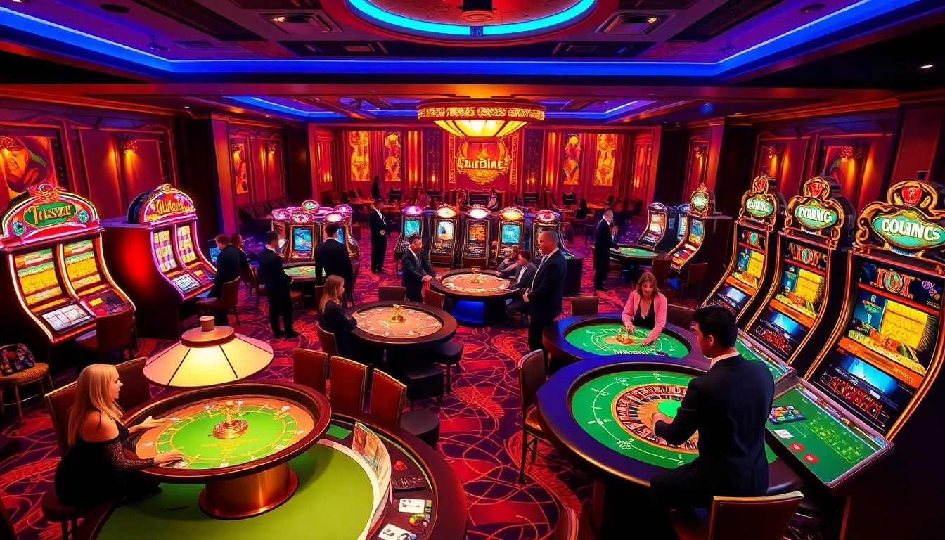 Players enjoying games at https://8live.date/ casino, showcasing excitement and strategy at poker and slots.