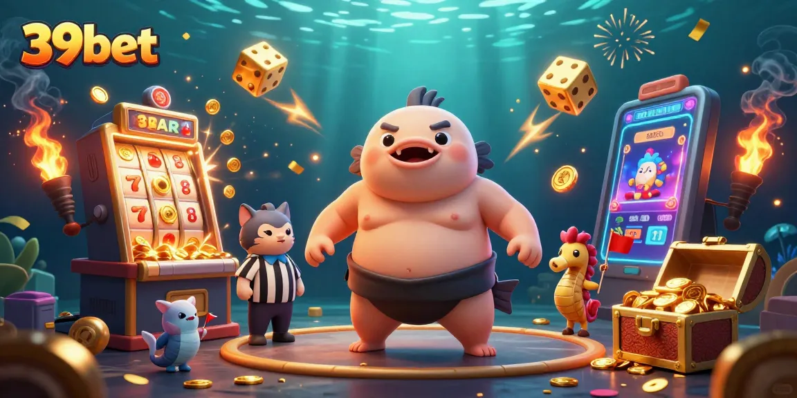 Experience the excitement of 39bet's dynamic game scene with jackpot thrills and engaging characters.