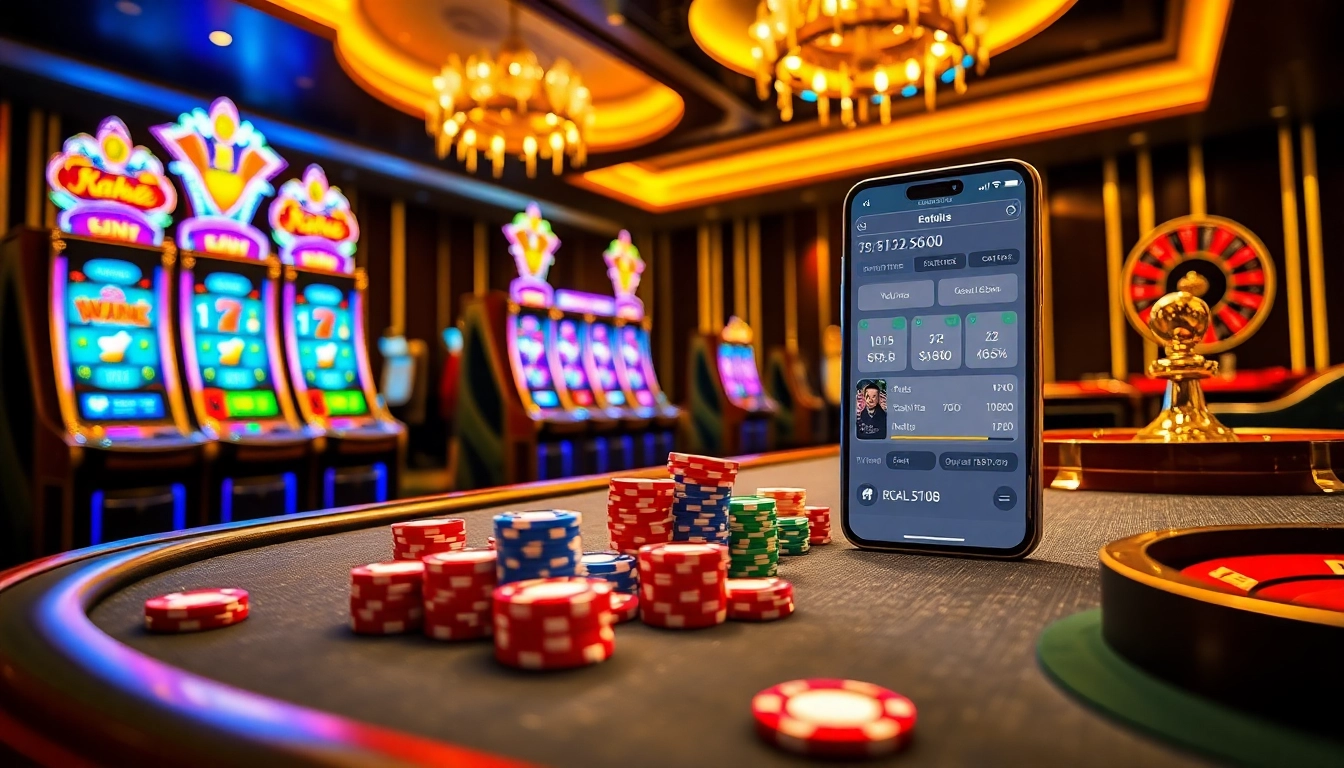 Experience thrilling gameplay at GK88 casino with vibrant slots and a luxurious gaming atmosphere.