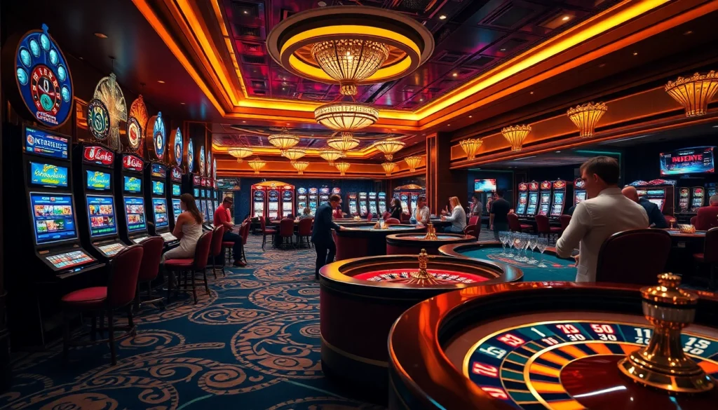 Experience the excitement of S8 Casino with vibrant games and engaging players.