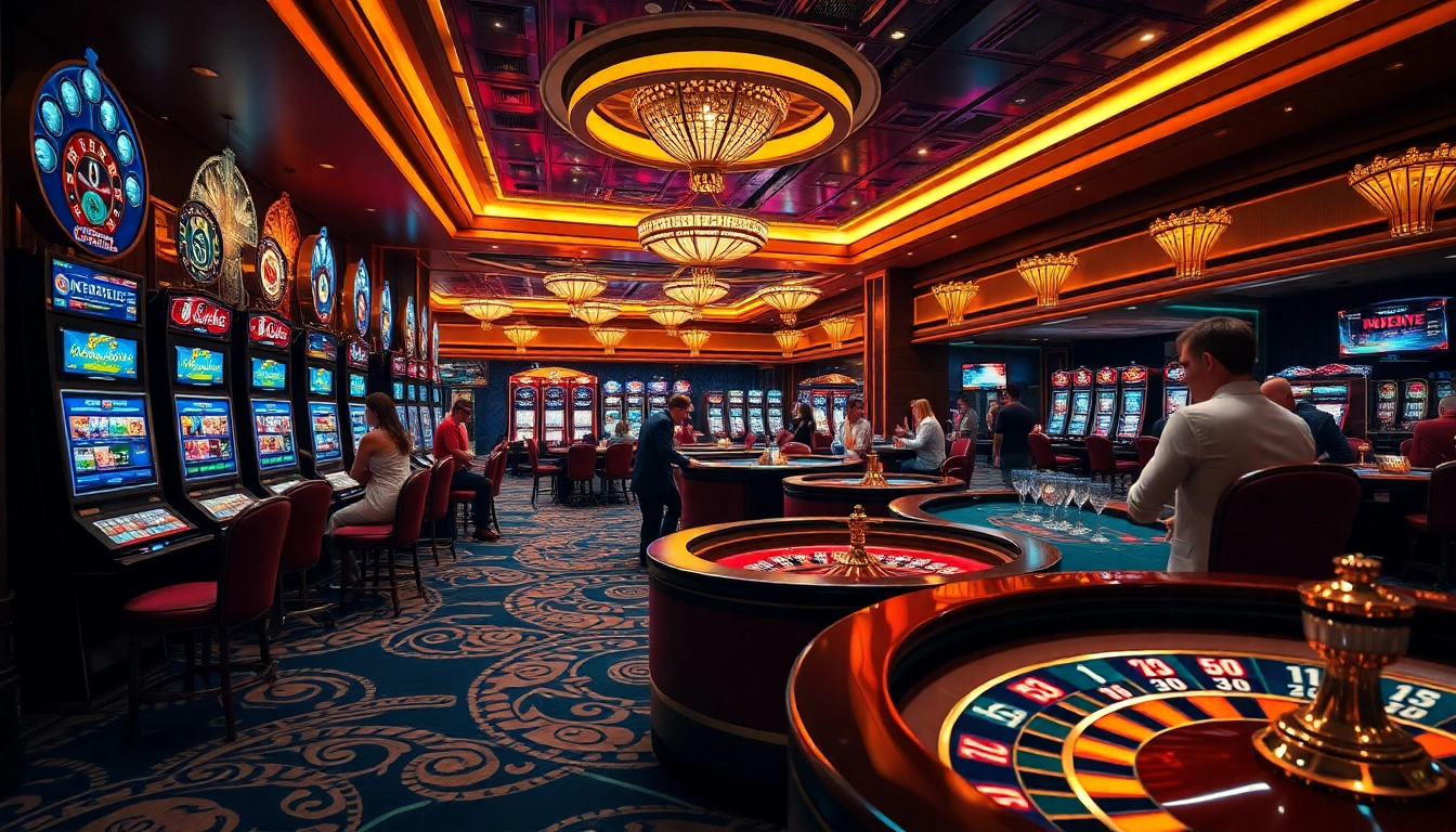 Experience the excitement of S8 Casino with vibrant games and engaging players.