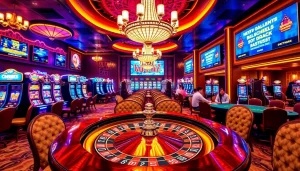 Experience the excitement of gambling at https://okwinbiz.com/, featuring vibrant slot machines and roulette.